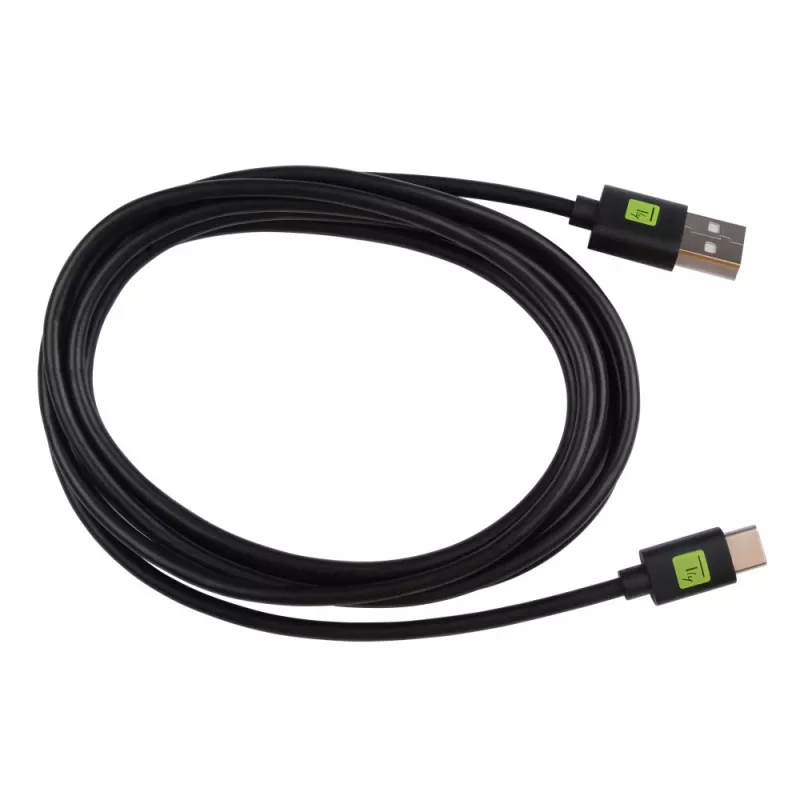 Kabel USB Techly ICOC MUSB20-CMAM20T USB 2.0 2 m USB A USB C Czarny