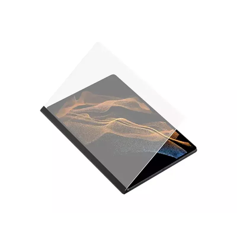 Samsung EF-ZX900PBEGEU etui na tablet 37,1 cm (14,6 cala) Folio Czarny, Przezroczysty