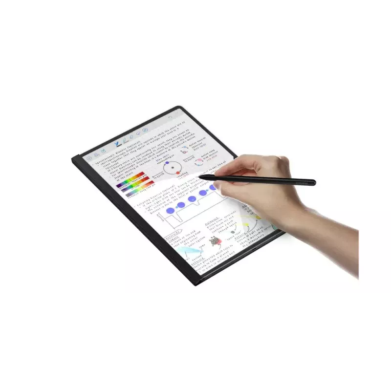 Samsung EF-ZX900PBEGEU etui na tablet 37,1 cm (14,6 cala) Folio Czarny, Przezroczysty
