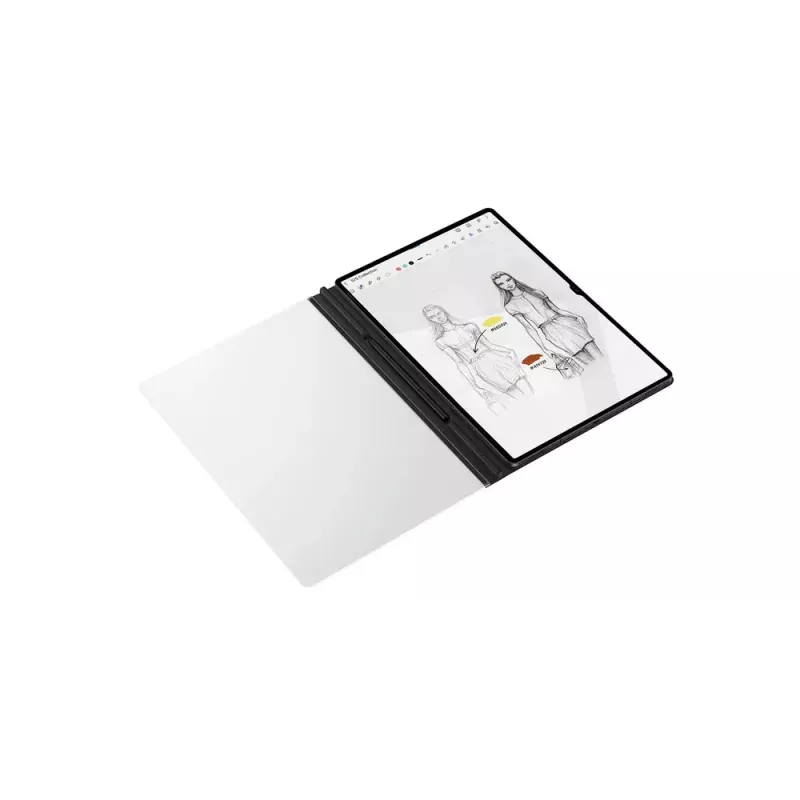 Samsung EF-ZX900PBEGEU etui na tablet 37,1 cm (14,6 cala) Folio Czarny, Przezroczysty