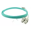 BlueOptics Duplex LWL Patchkabel SC-SC OM3 2 Meter 2 m Męski/Męski