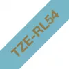 Taśma do etykietowania Brother TZE-RL54 Złoty na niebieskim