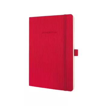 Notesownik Sigel Conceptum A5 194 arkusze Czerwony