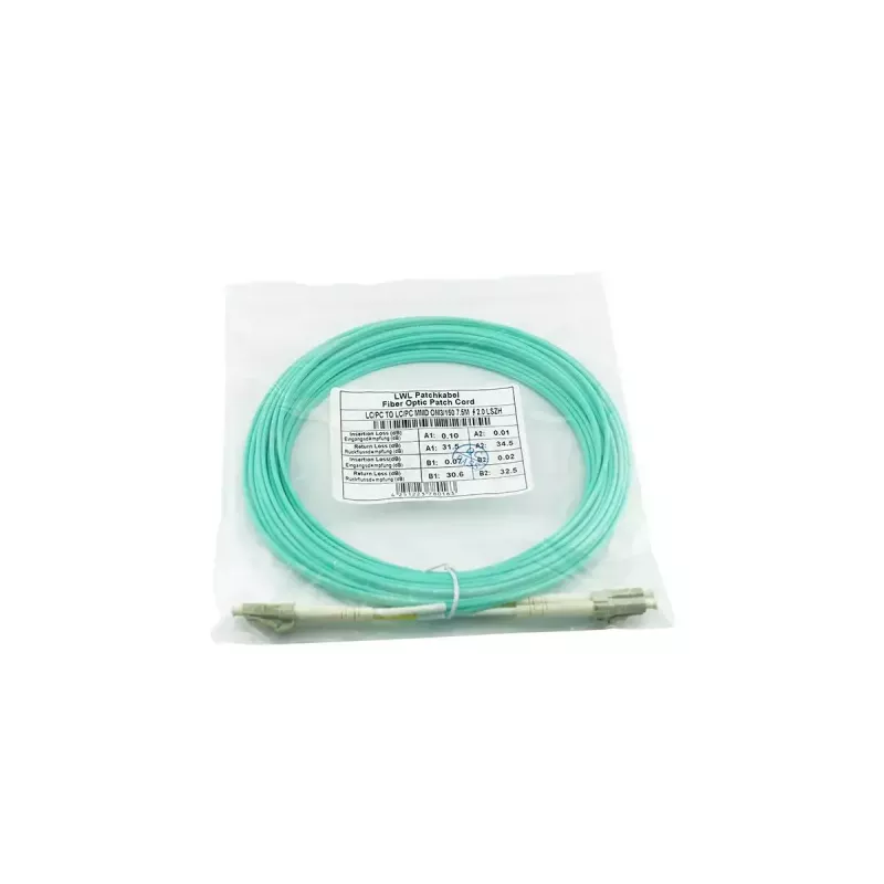 Kabel światłowodowy BlueOptics 00MN502 1 m LC Aqua OM3