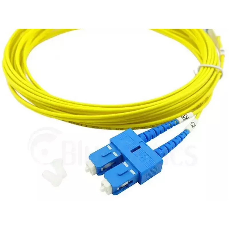 BlueOptics SFP3232BU5MK InfiniBand kabel światłowodowy 5 m SC Żółty