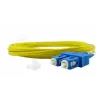 BlueOptics SFP3232BU5MK InfiniBand kabel światłowodowy 5 m SC Żółty