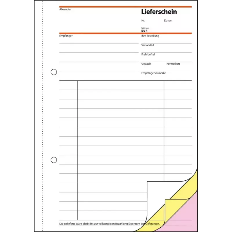 Formularz biznesowy Sigel SD012 zielony A5 120 arkuszy