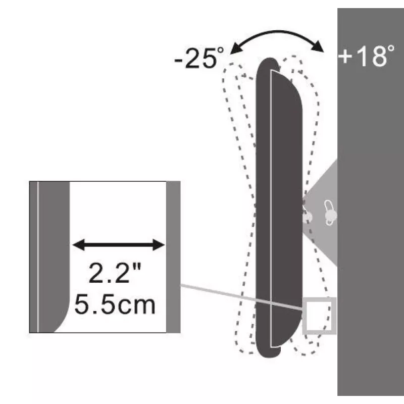 Uchwyt ścienny Techly 13-31 inch do TV LED LCD z funkcją pochylania ICA-LCD 109