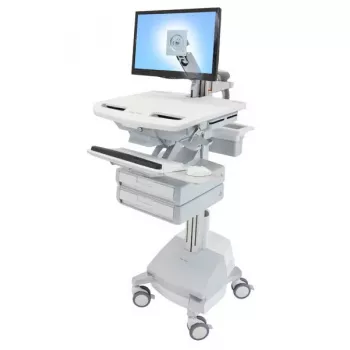 Wózek multimedialny Ergotron StyleView Aluminium szary biały