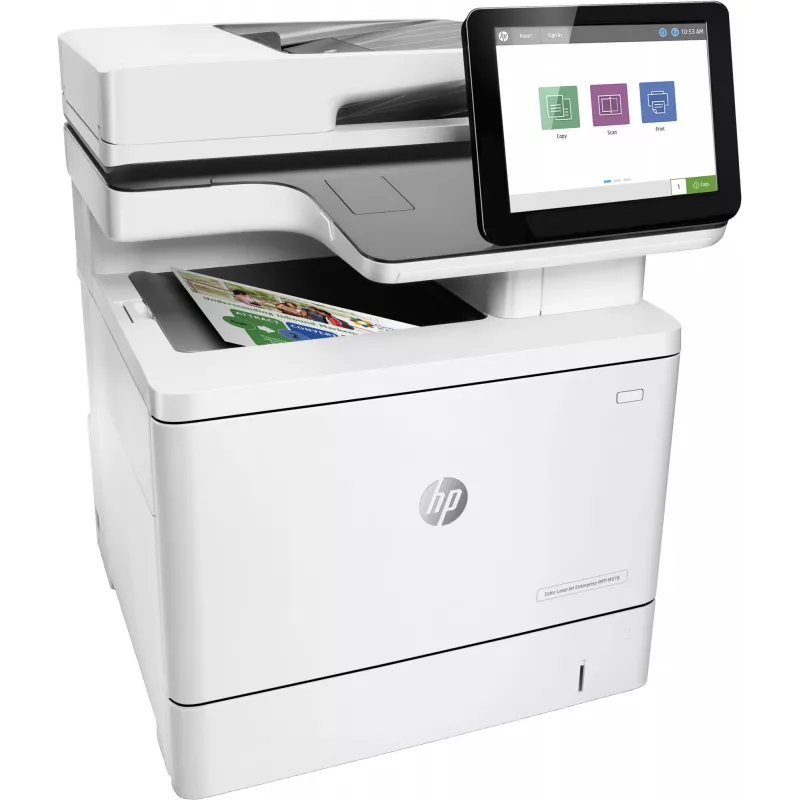 HP Color LaserJet Enterprise MFP M578dn, Laser, Drukowanie kolorowe, 1200 x 1200 DPI, A4, Drukowanie bezpośrednie, Biały