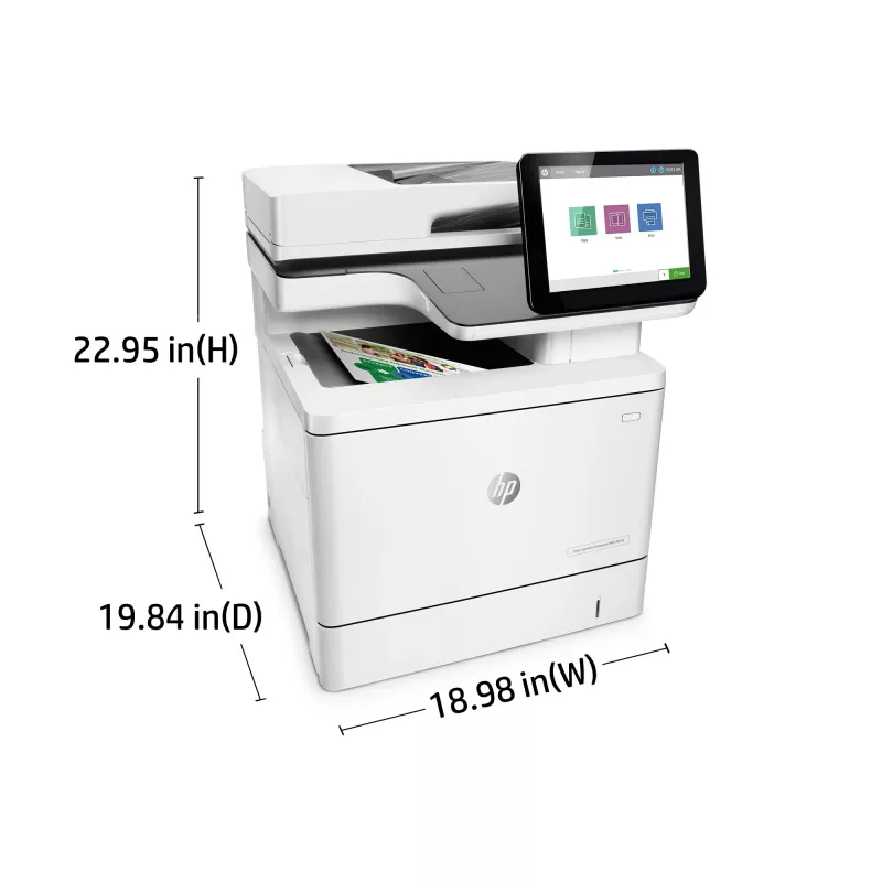 HP Color LaserJet Enterprise MFP M578dn, Laser, Drukowanie kolorowe, 1200 x 1200 DPI, A4, Drukowanie bezpośrednie, Biały