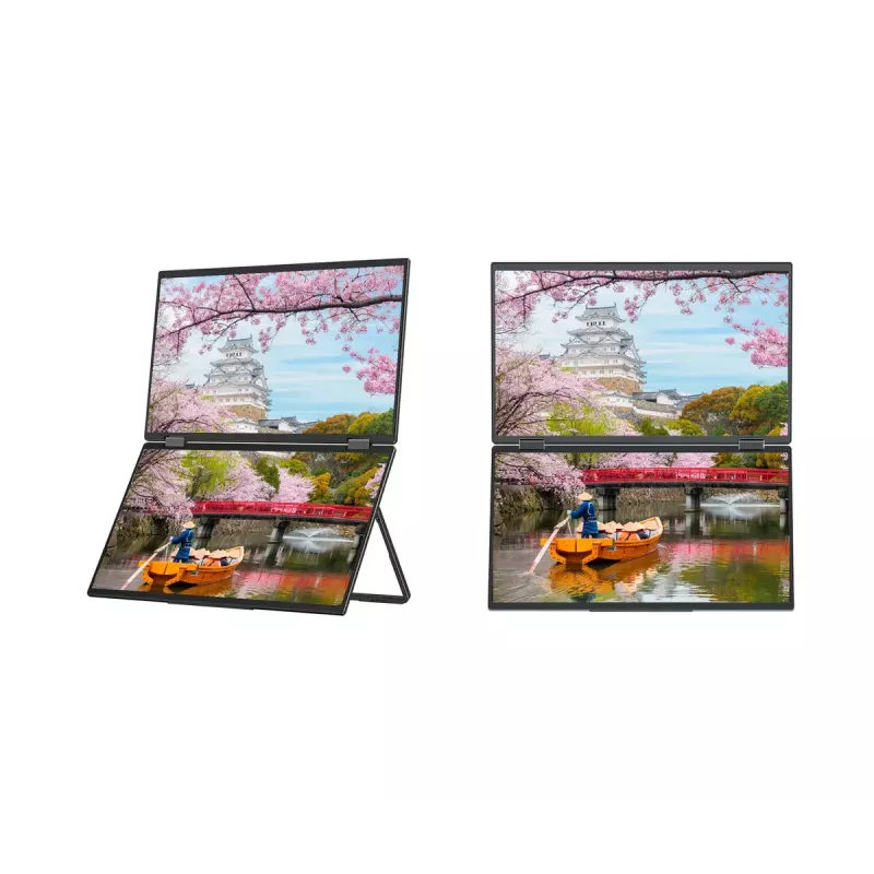 Monitor komputerowy JAPANNEXT JN-DMD-IPS156F 39,6 cm (15,6 cala) 1920 x 1080 pikseli Full HD LCD Czarny