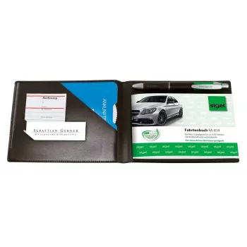 Personal Organizer Sigel EF610 Leatherette Plastic Czarny