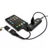 Techly USB 2.0 kabel OTG A F Micro USB M with USB 30cm Czarny ICOC MUSB-MC2