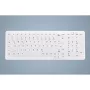 Klawiatura medyczna Active Key AK-C7000F-UVS-W/CH, USB, biała, pełnowymiarowa, przewodowa, membranowa, podświetlenie LED
