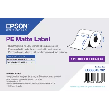 Epson C33S045732 etykieta do drukarki Samoprzylepna etykieta do drukarki
