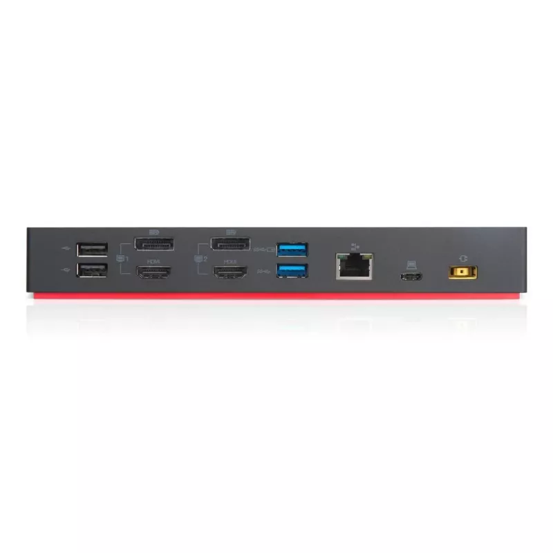 Lenovo ThinkPad Hybrid USB-C with USB-A Dock Wired USB 3.2 Gen 2 (3.1 Gen 2) Type-C Czarny