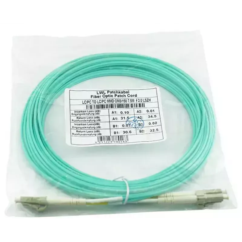 BlueOptics SRCABLE2M-BO kabel światłowodowy InfiniBand 2 m LC Beżowy