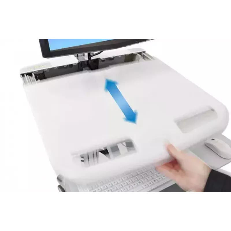 Wózek multimedialny Ergotron StyleView aluminium szary biały