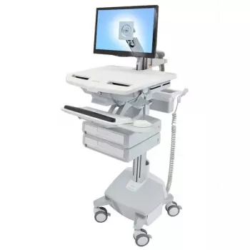 Wózek multimedialny Ergotron StyleView aluminium szary biały