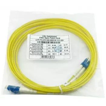 Kabel światłowodowy BlueOptics LRCABLE1M InfiniBand 1 m LC żółty G.657.A1