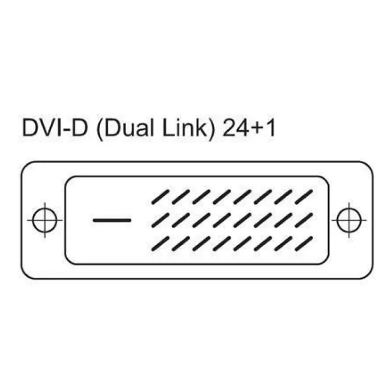 Techly Dual Link DVI digital (DVI-D) z ferrytem 10 m ICOC DVI-811CF