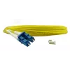 Kabel krosowy światłowodowy BlueOptics SFP3131BU3MK 3 m OS2 LC–LC żółty, 9 µm, pełny dupleks
