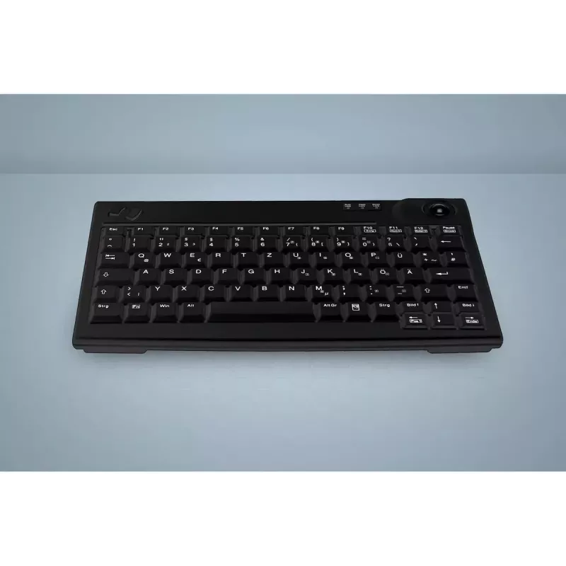 Active Key AK-440 klawiatura biurowa USB QWERTZ francuska czarna mechaniczna bez klawiatury numerycznej
