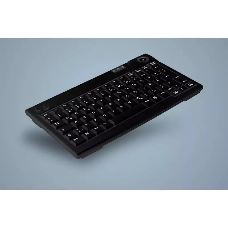 Active Key AK-440 klawiatura biurowa USB QWERTZ francuska czarna mechaniczna bez klawiatury numerycznej