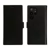 Etui folio dbramante1928 Lynge do Samsung Galaxy S23 Ultra — czarne, 3 kieszenie na karty, pasuje na 6,8 cala