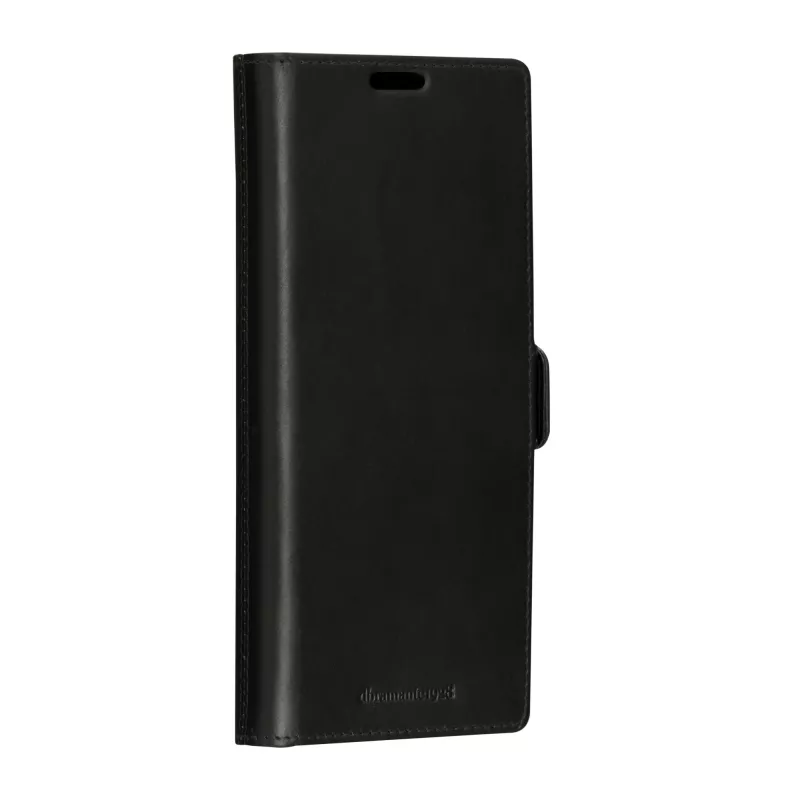 Etui folio dbramante1928 Lynge do Samsung Galaxy S23 Ultra — czarne, 3 kieszenie na karty, pasuje na 6,8 cala