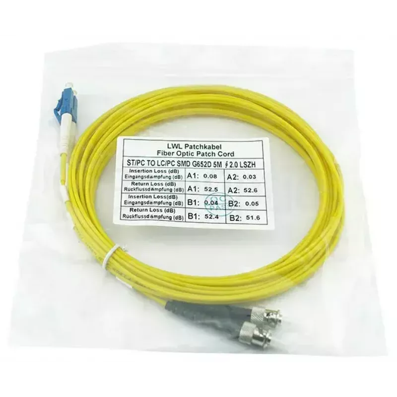 BlueOptics SFP3133BU5MK kabel światłowodowy InfiniBand 5 m Duplex LC Duplex ST