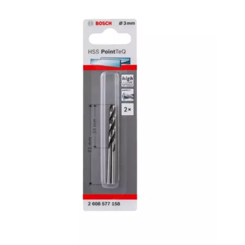 Bosch HSS Wiertła Kręte PointTeQ