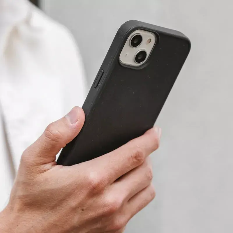 Woodcessories Bio Case etui na telefon Cover Czarny iPhone 14 Plus 17 cm
