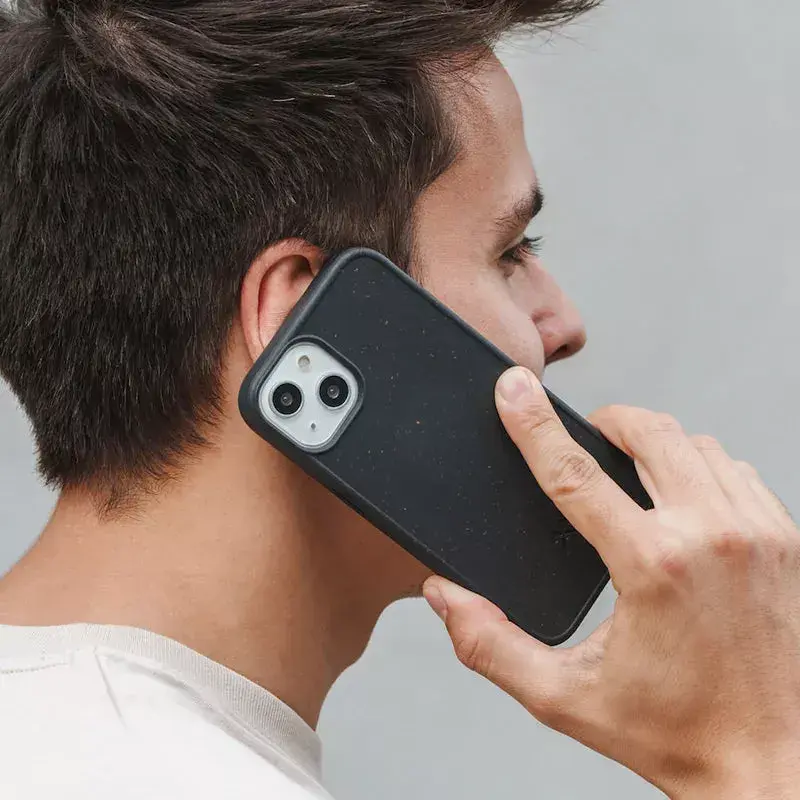 Woodcessories Bio Case etui na telefon Cover Czarny iPhone 14 Plus 17 cm