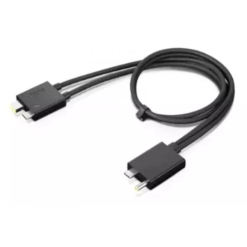 Lenovo 4X90U90616 Adapter graficzny USB Czarny