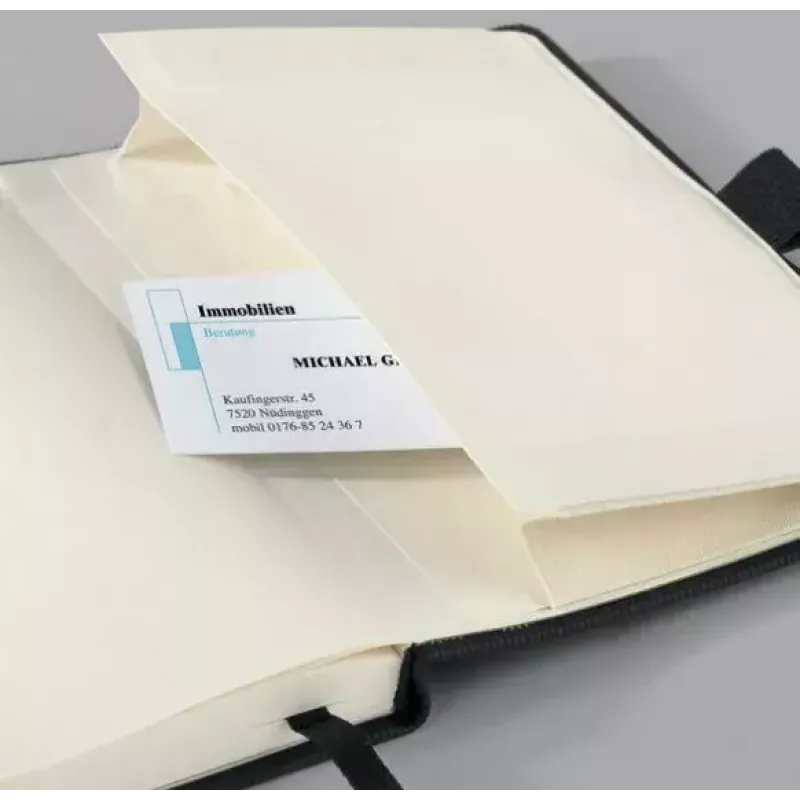 Notatnik Sigel CO132 A6 194 kartki czarny