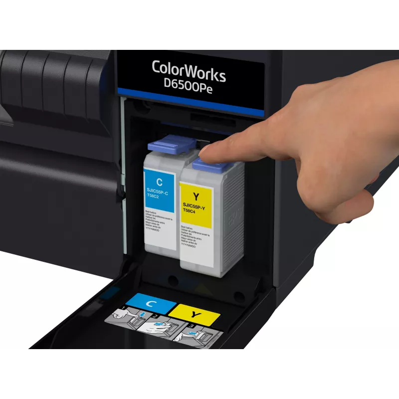 Epson ColorWorks CW-D6500Pe atramentowa kolorowa drukarka etykiet, USB, Ethernet