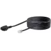 Kabel Schwaiger 6,0 m RJ-12 - TAE-F 6 m Czarny