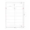 Samoprzylepne etykiety MediaRange MRINK146