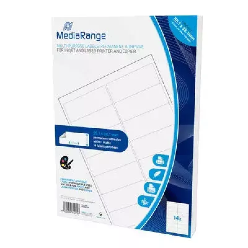 Samoprzylepne etykiety MediaRange MRINK146