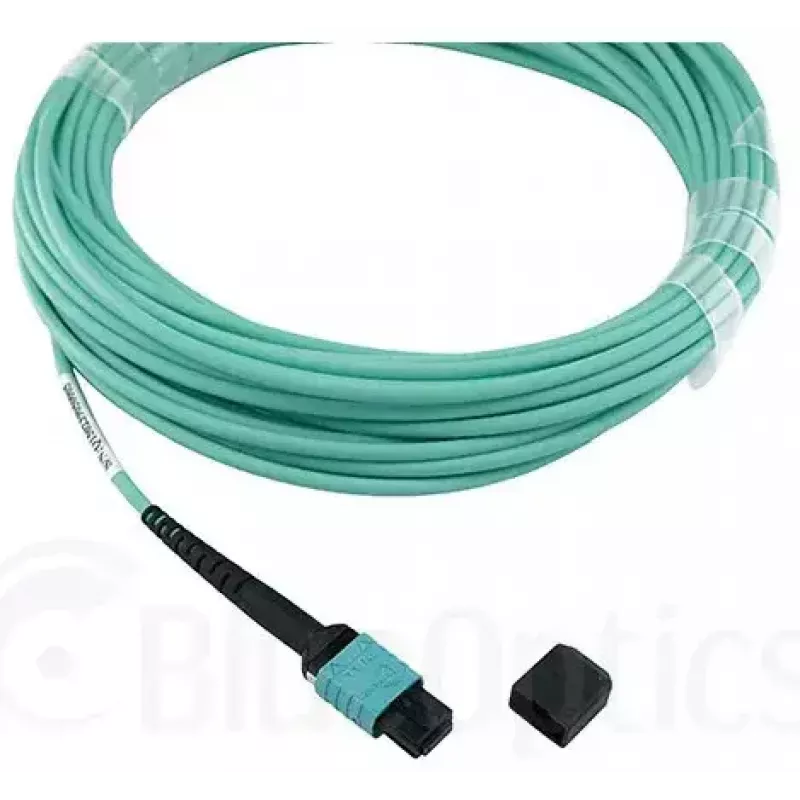 Kabel światłowodowy BlueOptics 90Y3521-IB-BO MTP MPO/UPC OM3 30 m Aqua