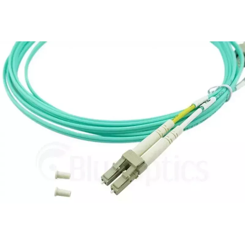BlueOptics InfiniBand kabel światłowodowy 7,5 m 2x LC LC/APC zielony