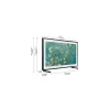 Samsung The Frame GQ32LS03CBU 81,3 cm (32 cale) Full HD Smart TV Wi-Fi Czarny