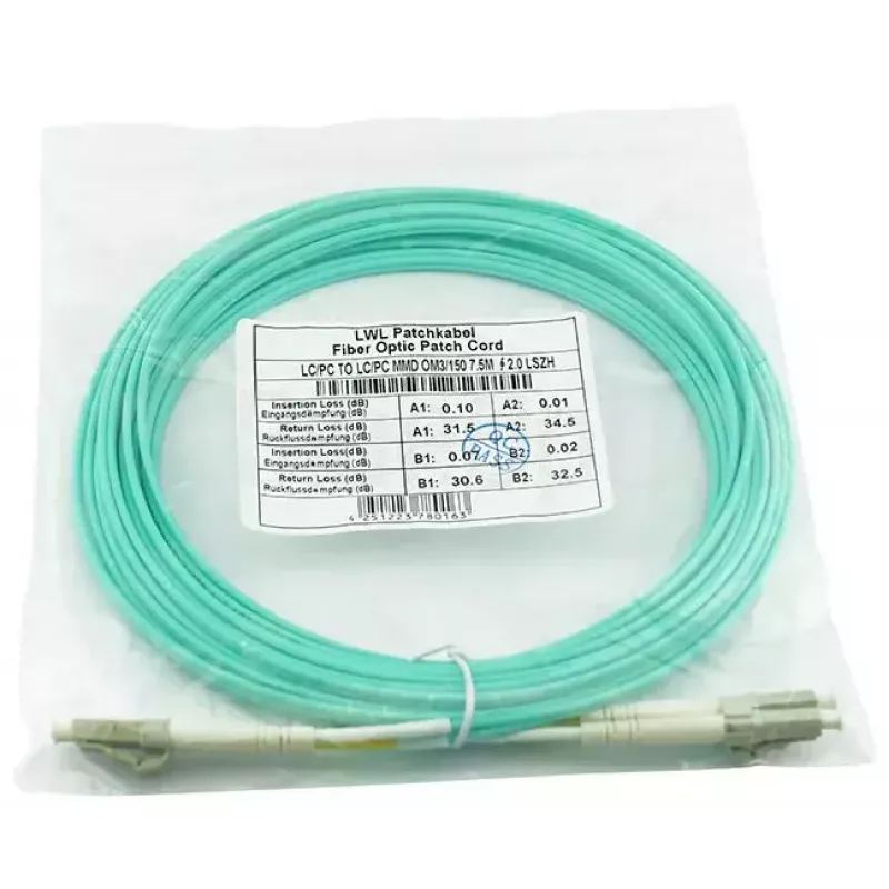 BlueOptics SRCABLE3M kabel światłowodowy InfiniBand 3 m LC Aqua