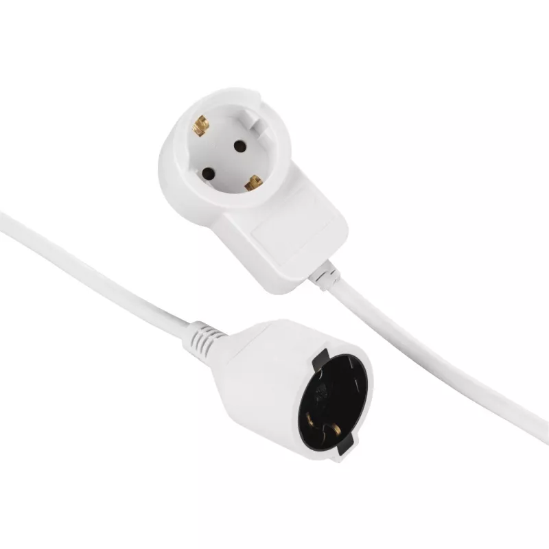 Przedłużacz Hama Powerplug 3 m 2 gniazda AC wewnątrz Biały