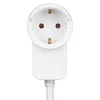 Przedłużacz Hama Powerplug 3 m 2 gniazda AC wewnątrz Biały