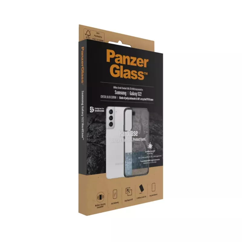 HardCase Cover PanzerGlass do Samsung Galaxy S22 Transparent