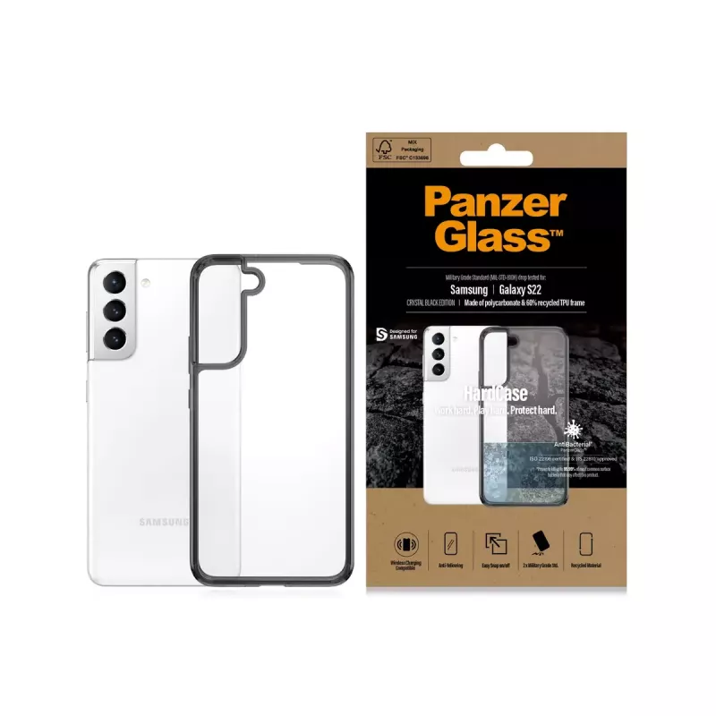 HardCase Cover PanzerGlass do Samsung Galaxy S22 Transparent
