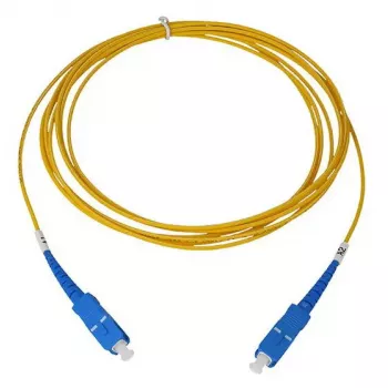Kabel światłowodowy BlueOptics SFP2222BU1MK SC SC OS2 1 m żółty